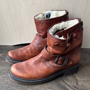 Frye Women’s Brown Leather Boots
